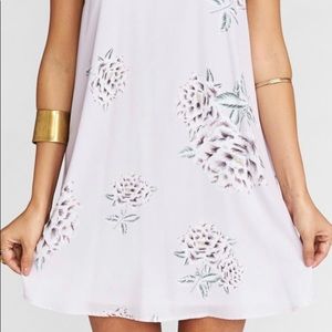 Lavender floral Show me your MuMu dress